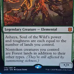 Ashaya, Soul of the Wild Zendikar Rising Magic the Gathering - Image 2