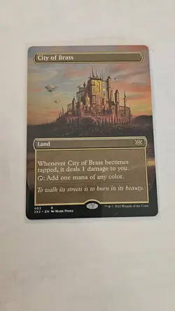 City of Brass (Borderless) Double Masters 2022 Regular - Image 1