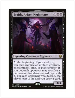 1x Braids, Arisen Nightmare, Magic the Gathering MTG NM - Image 1