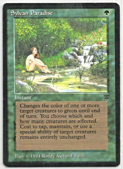MTG - Sylvan Paradise - Legends - Reg - ENG - NM - Image 1