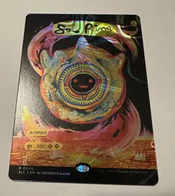 Sol Ring |Halo Foil NM| Encyclopedia Secret Lair Magic MTG - Image 1