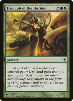 New Phyrexia Triumph of the Hordes MTG Magic the Gathering NM - Image 1