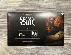 MTG Secret Lair x The Office: Dwight's Destiny Foil Edition Sealed - IN HAND - Image 1