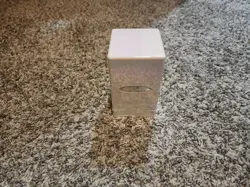 Ultra Pro Satin Tower Deck Box Iridescent Pearl White - Image 1