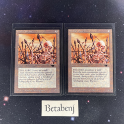 1x MTG Antiquities Wall of Spears from Estate Collection - Image 1
