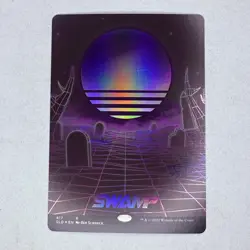 SLD Swamp (417) Secret Lair Drop Foil MTG NM - Image 1