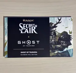 MTG Secret Lair x Ghost of Tsushima Rainbow Foil Sealed IN HAND SHIPS ASAP - Image 1