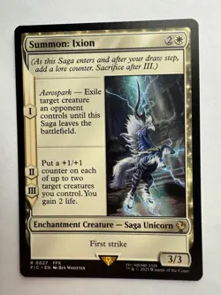 x1 Summon: Ixion R MTG Commander: Final Fantasy M/NM, English - Image 1