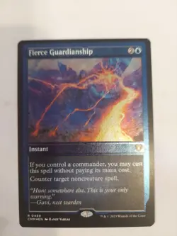 Fierce Guardianship (Foil Etched) Commander Masters Foil - Image 1