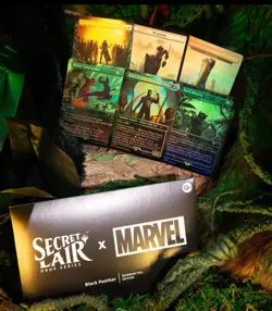 MTG | Marvel - Black Panther 🌟 FOIL 🌟 - Secret Lair Sealed Pack - Image 1