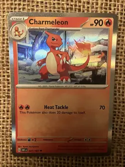 Charizard Tera Black Star Promo 056 + Charmander / Charmeleon - Pokemon TCG - Image 4