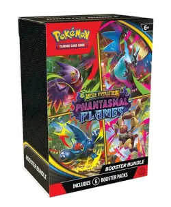 Pokemon Mega Evolution Phantasmal Flames Booster Bundle Sealed PRESALE - Image 1