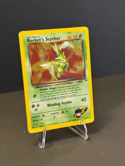 Pokemon TCG - Rocket's Scyther Gym Heroes Unlimited Holo - 13/132 HP - Image 3