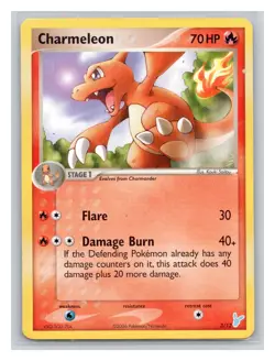 Pokemon TCG Charmeleon 3/12 EX Trainer Kit 2 Plusle/Minun Normal MP - Image 1