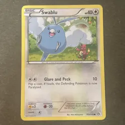 Pokemon TCG Swablu Legendary Treasures 103/113 Regular Common - Image 1