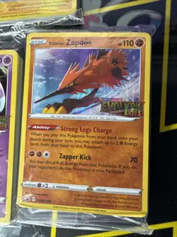 Pokemon Evolving Skies Prerelease Pack SWSH122 SWSH123 SWSH124 Build Battle Lot - Image 4