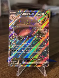 Paldean Clodsire ex 094/159 Double Rare Holo Pokemon 2025 Journey Together NM - Image 1