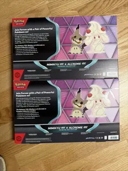 Pokemon TCG Mimikyu EX & Alcremie EX Premium Collection LOT OF 2 IN HAND - Image 2