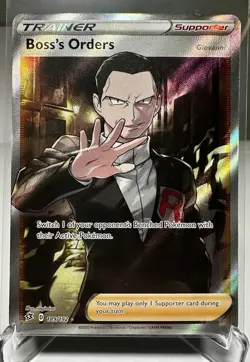 Pokemon TCG Boss's Orders 189/192 - Rebel Clash - Near Mint/Mint - Image 1