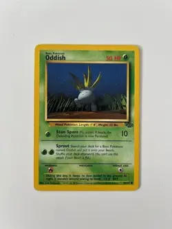 Pokemon TCG Oddish Jungle 58/64 Regular 1999-2000 Wizards Base Set - LP - Image 1