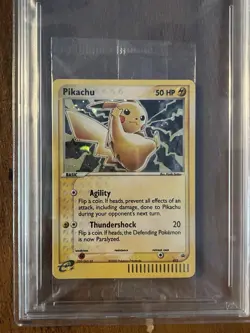 2003 Pokemon BLACK STAR PROMO CELLO PACK Pikachu/Meowth PSA 10 - Image 3