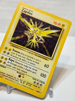 Zapdos 16/102 Holo Rare Unlimited Base Set SPANISH Pokemon 7335 - Image 4