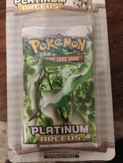 2009 Pokemon Platinum Arceus (Green Variant) Sealed Blister Pack - Image 3