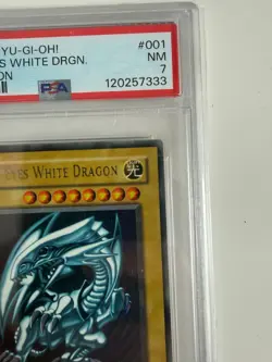2002 Sdk-E001 Yu-Gi-Oh! #001 Blue-Eyes White Drgn. Nm 1St Edition 7 - Image 5
