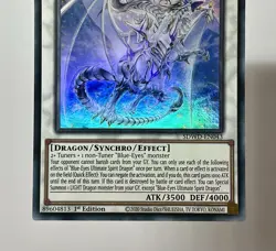 Blue-Eyes Ultimate Spirit Dragon SDWD-EN043 1st Edition Ultra Rare Yu-Gi-Oh! - Image 4