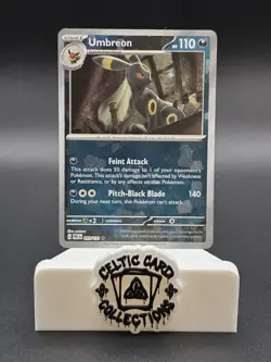Pokemon TCG S&V Prismatic Evolutions Umbreon Card 059/131 Pokeball Reverse Holo - Image 1