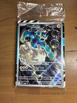 Thundurus 209 S&V Black Bolt SEALED Promo Holo IR Pokemon Card 2025 Full Art?? - Image 1