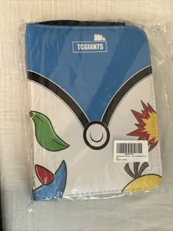 New Pokemon Card Binder Trading card Collection Fits 55 Cards - Image 1