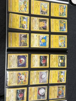 Pokemon vintage lot binder collection 1000+ Cards - Image 1