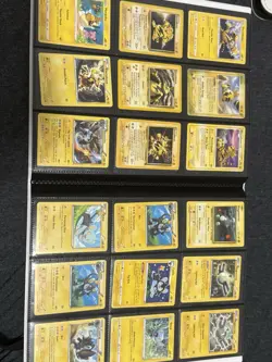 Pokemon vintage lot binder collection 1000+ Cards - Image 2