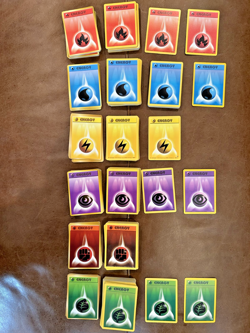 450 Pokemon Vintage Energy Mixed Lot Base Set Gym Heroes cards - Image 1