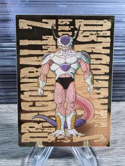 Dragon Ball Z 1999 FUNimation Dragon Ball z Gold Frieza G-9 Card - Image 1