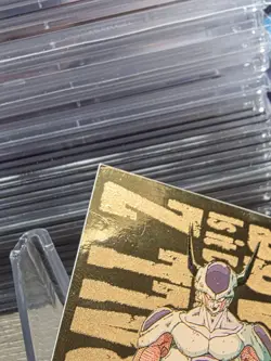 Dragon Ball Z 1999 FUNimation Dragon Ball z Gold Frieza G-9 Card - Image 2