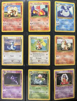 Pokemon 1999 Base Set 85% Complete 86/102 Cards - Image 2
