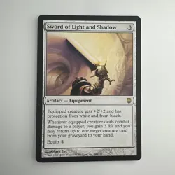 Sword of Light and Shadow - Light Play MTG Darksteel - Image 1