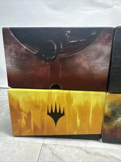 4 Magic The Gathering Empty Card Boxes, Innistrad, Rivals Of Ixalan - Image 2