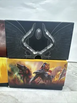 4 Magic The Gathering Empty Card Boxes, Innistrad, Rivals Of Ixalan - Image 3