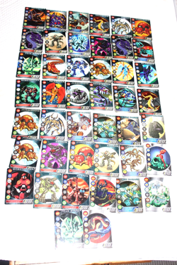 Bakugan Battle Brawlers - You Pick - 2006 - Spin Masters - 44 Metal Gate Cards - Image 1