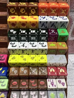 D&D Dice Lot Dice Masters DICE ONLY, NO CARDS! (114) - Image 3