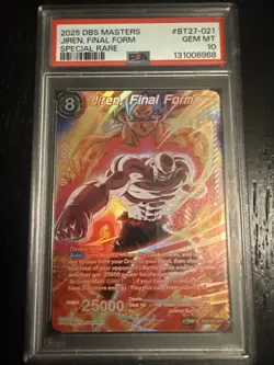 Jiren Final Form Dragon Ball Super Card Game TCG Bt27-021 - Image 1