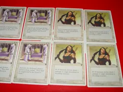 MTG keepers of the faith archers chronicles playsets 8x white magic card lot MP - Image 2