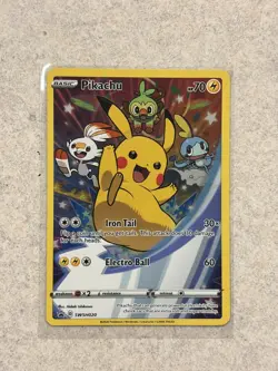 Pikachu SWSH020 SWSH: Sword & Shield Promo Cards Holo - Image 1