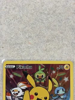 Pikachu SWSH020 SWSH: Sword & Shield Promo Cards Holo - Image 3