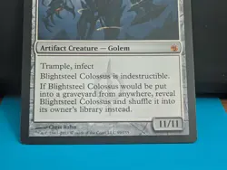 MTG Blightsteel Colossus MBS Mythic Rare - Magic the Gathering Card LP - Image 3