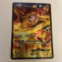 Pokemon Card Charizard EX XY121 Black Star Promo - Image 1