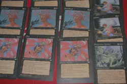 MTG 16x ICE AGE black playsets Fear Mind Ravel soul kiss MP magic card lot - Image 3